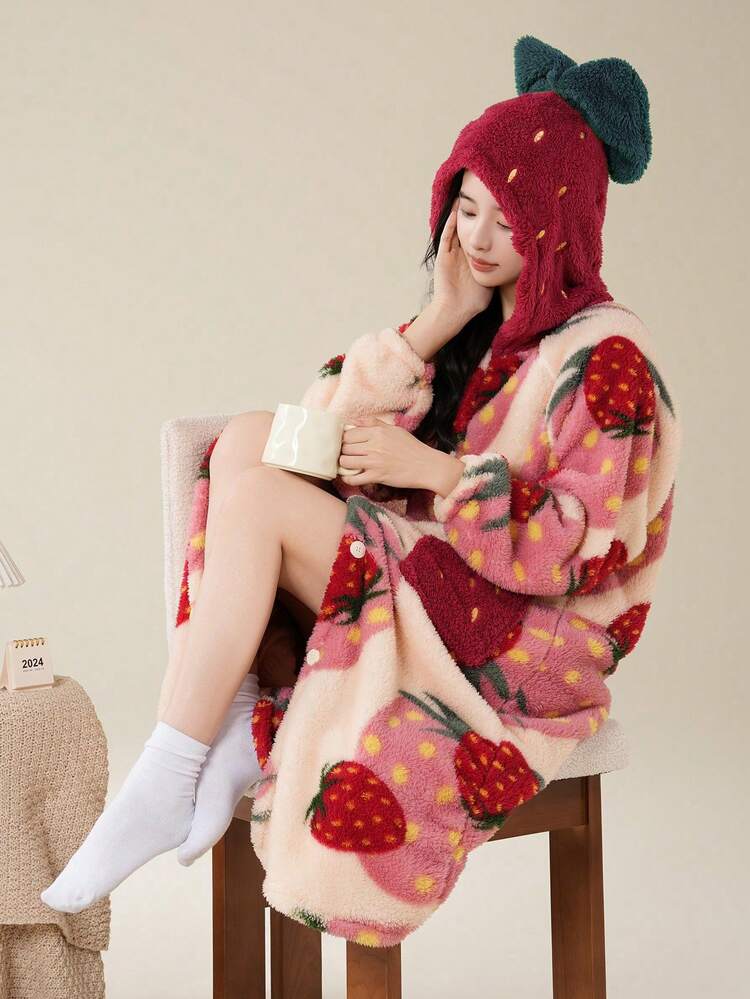 Strawberry Robe