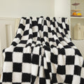 Black Checkered Blanket