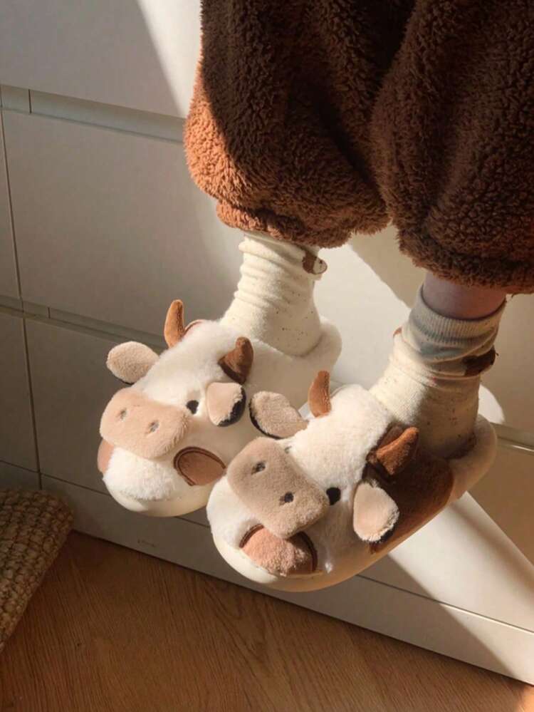 Cow Slippers