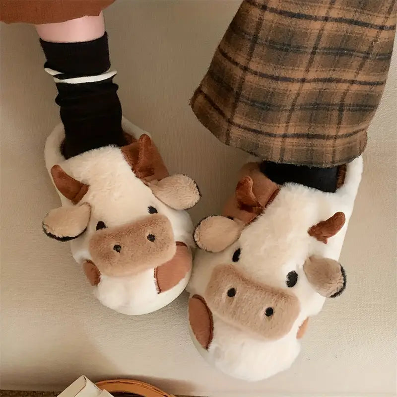 Cow Slippers