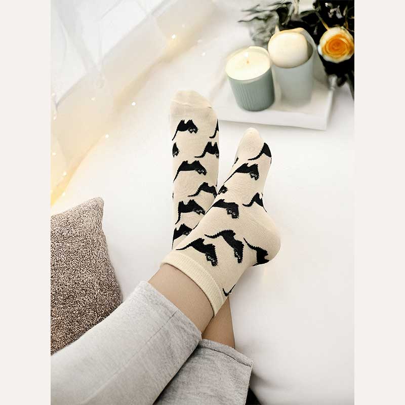 Spooky Cat Socks