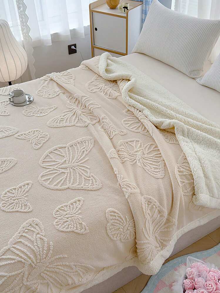 Butterfly Flannel Blanket
