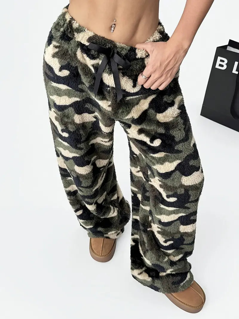 Camouflage Fleece Pants