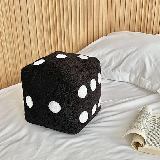 Dice Plush Pillows