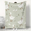 Goose Print Blanket