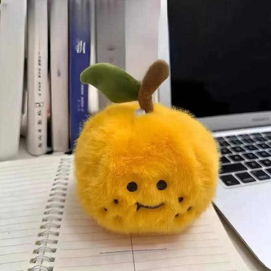 Peelable Orange Plushie