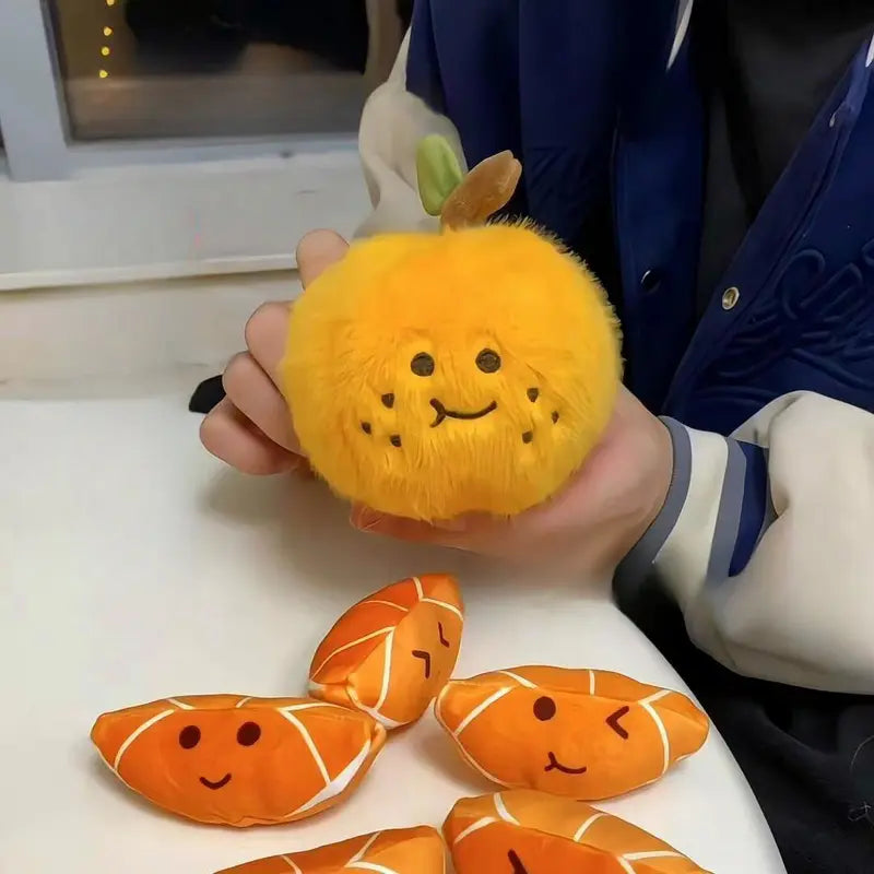 Peelable Orange Plushie