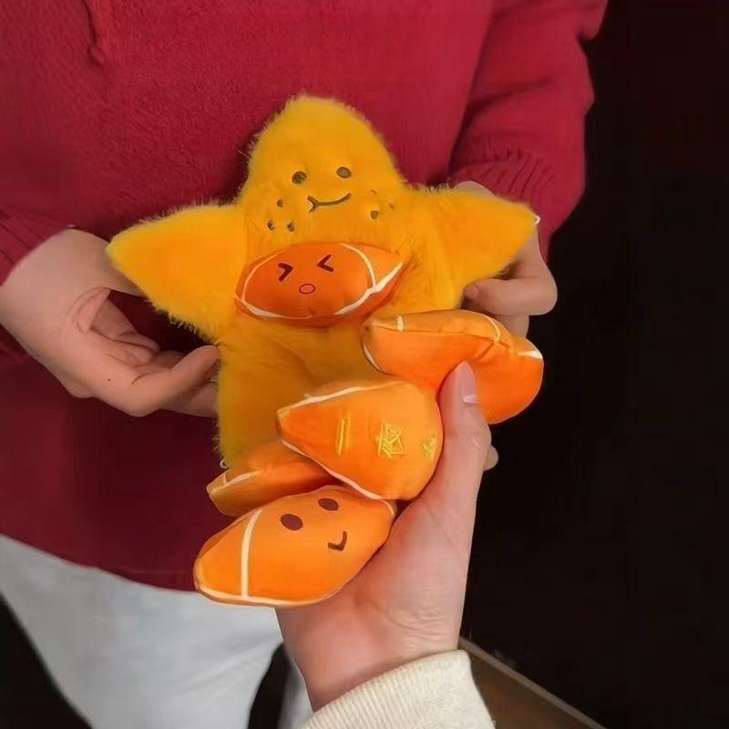 Peelable Orange Plushie