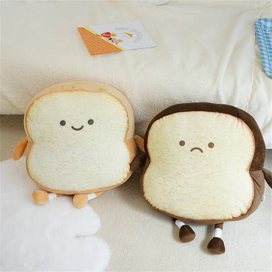 Toast Plush Pillow